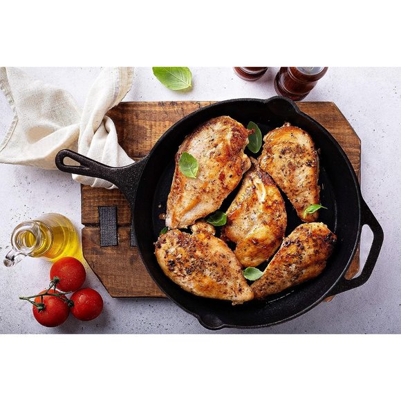 12 Inch Black Nonstick Saute Frying Pan - Picture 6 of 8